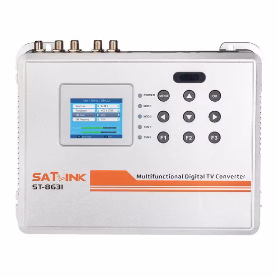 DVB-T 8 Route 1080P Modulator 8 Channels RF out